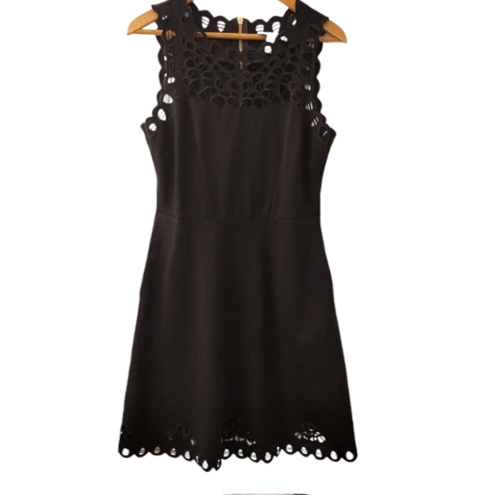 Joseph Ribkoff Black Cutout Dress - Picture 3 of 6
